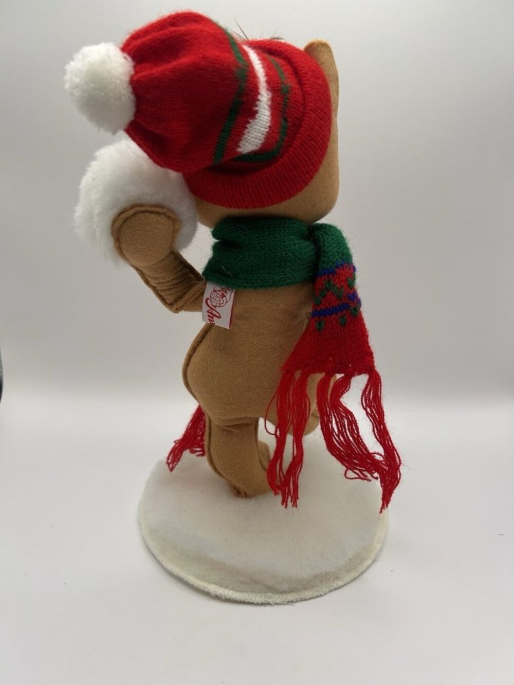 Annalee Brown Bear Snowball Collectible Doll Xmas Christmas Decor Plush Gift - Picture 13 of 13